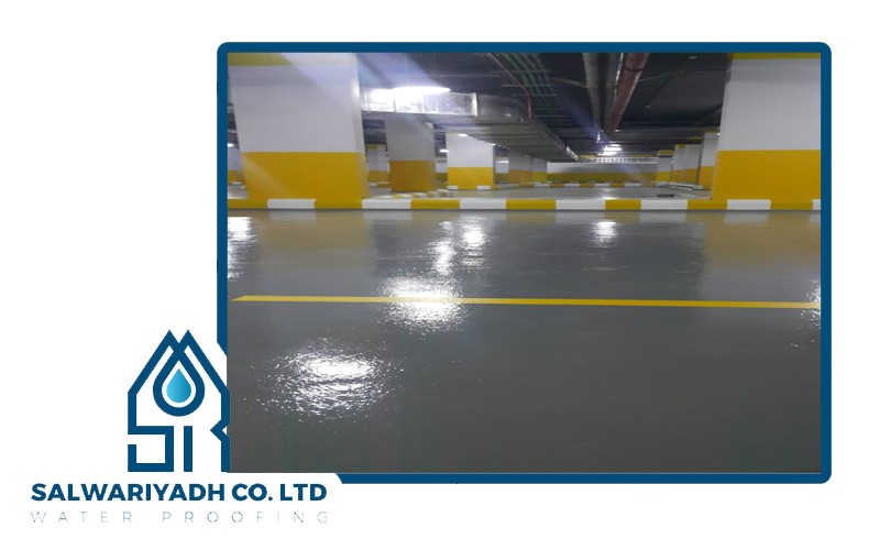 Epoxy floors for parking buildings